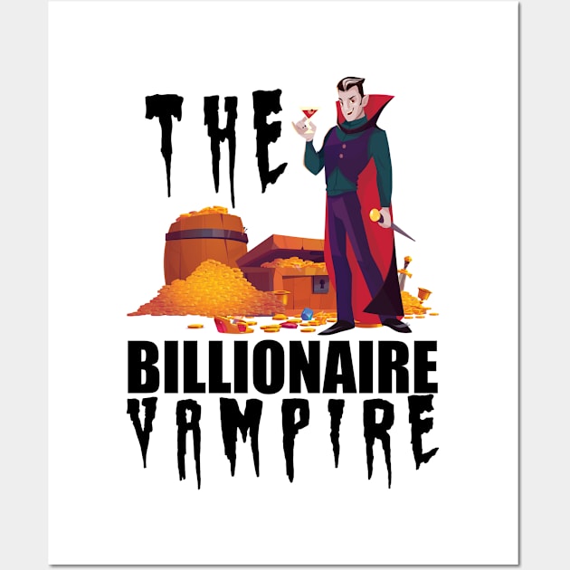 Vampire - The vampire billionaire Wall Art by KC Happy Shop